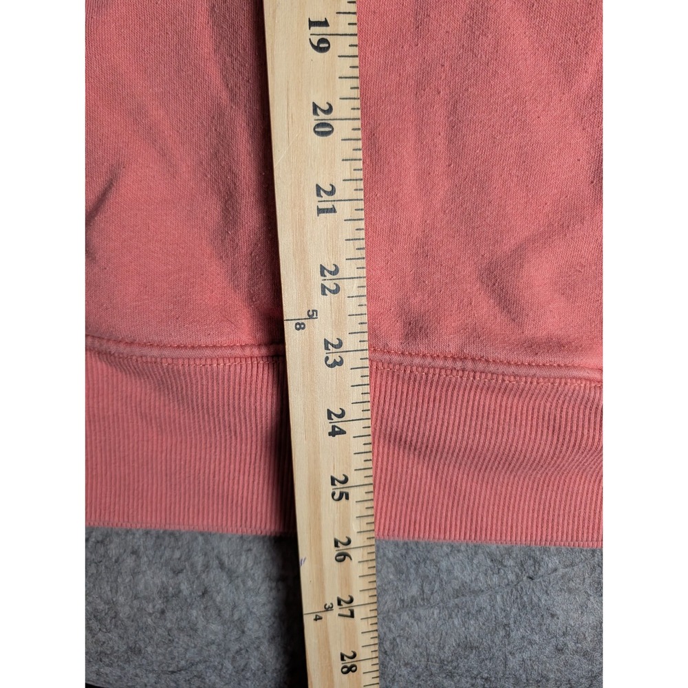 The North Face Womens Coral Pink Box Logo Never Stop Exploring Hoodie Sweatshirt - Picture 8 of 10